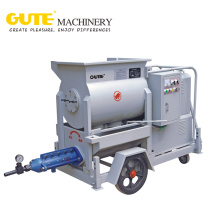 cement mortar spraying/ pumping /grouting machine - hydraulic double piston mortar plastering pump